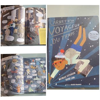 Beau livre Carnet d'un voyageur du temps ⌛️