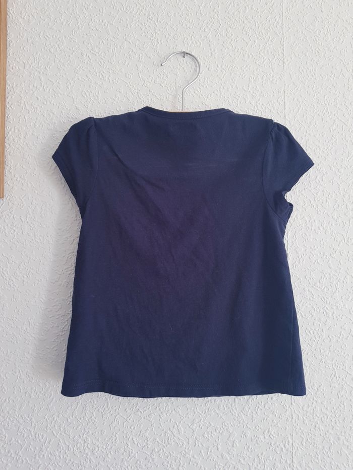 Kiabi - Tee-shirt manches courtes - "Oh ! La belle vie" (18 mois) - photo numéro 2