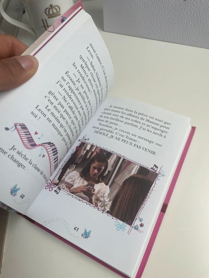 Livre violetta -tome 2 - un cœur à prendre - photo numéro 6