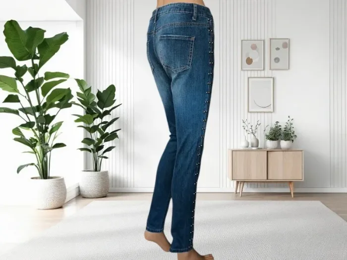 Jean skinny Missguided ,taille mi-haute ,stretch - photo numéro 2