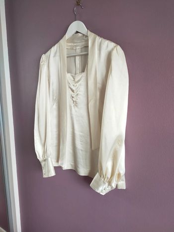 Chemise en satin vintage