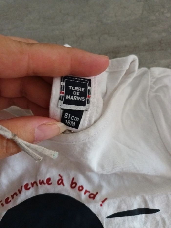 Tshirt fond blanc 18m - photo numéro 8