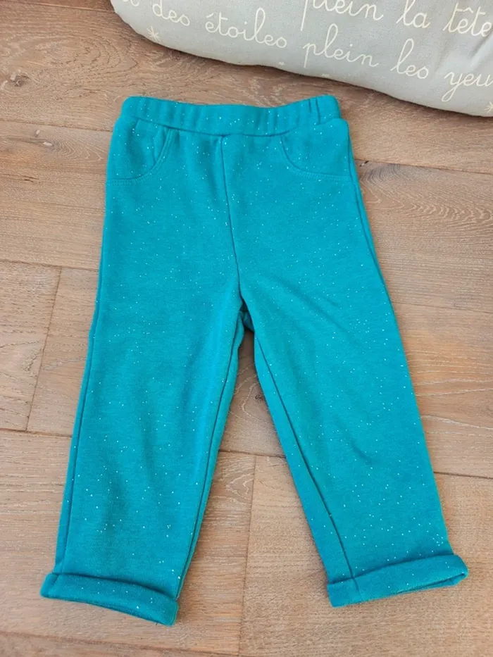 Pantalon chaud fille 18 mois