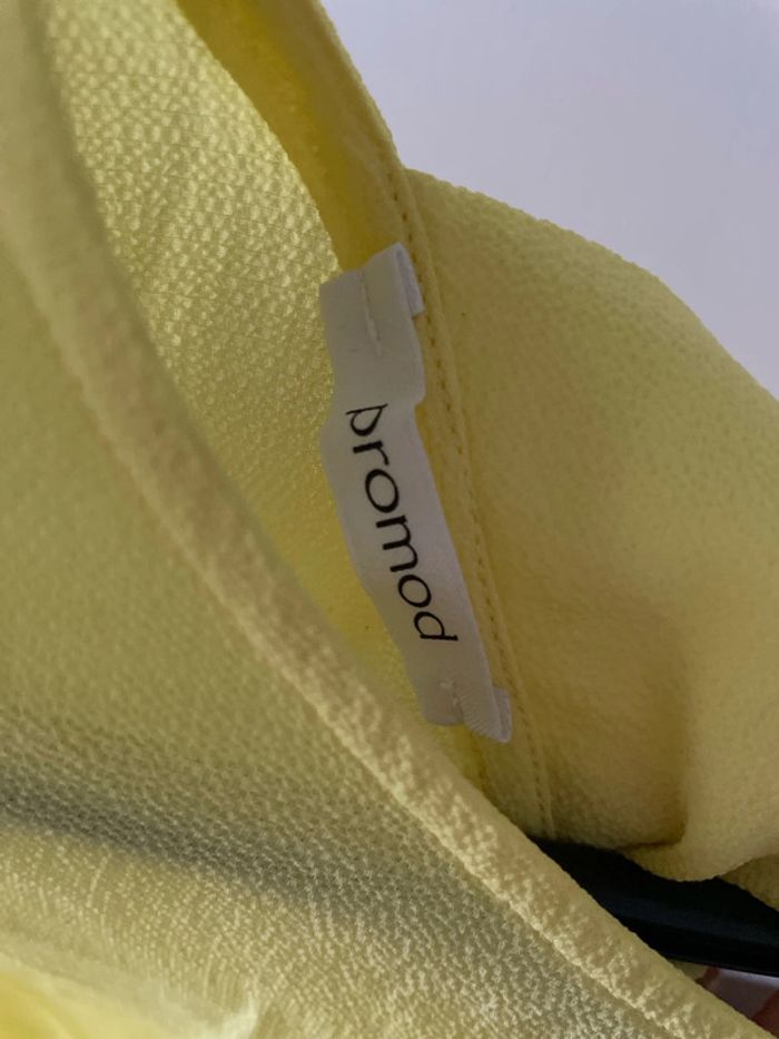 T shirt jaune Promod taille S - photo numéro 3