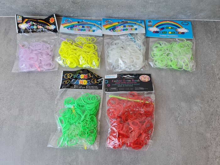 Lot divers élastiques pour bracelets