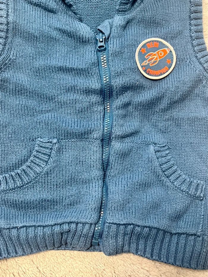 Veste capuche sans manches kitchou - photo numéro 3