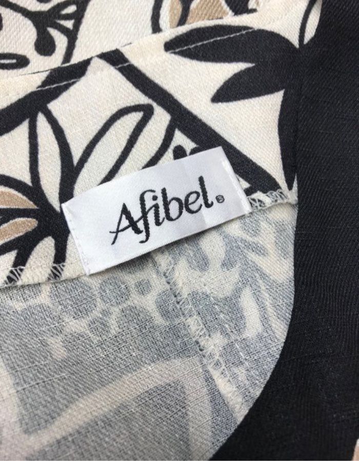 Veste légère crème imprimée fleuri 44 Afibel - photo numéro 5