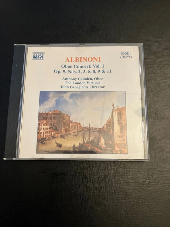 CD. Albinoni. Oboe Concerti. Vol 1.