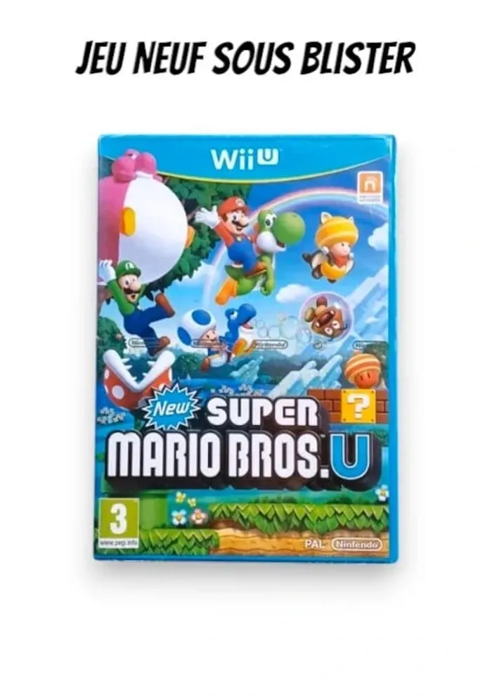 New Super Mario Bros. U Nintendo WiiU Neuf