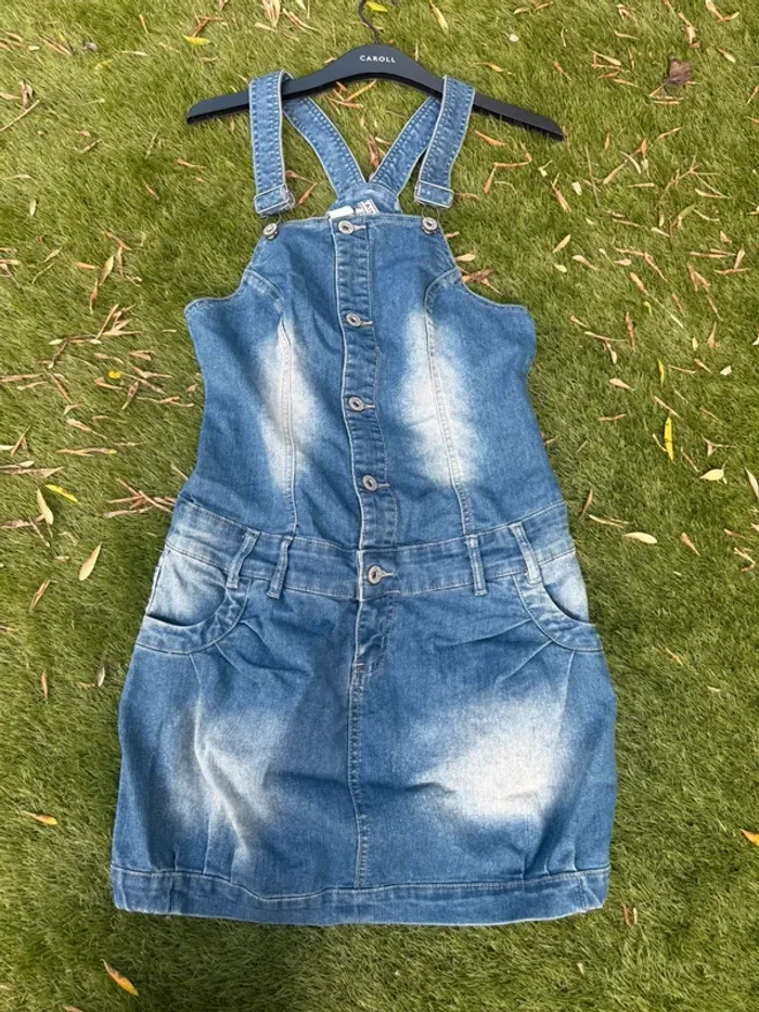 Robe en jean rainbow taille 36 S