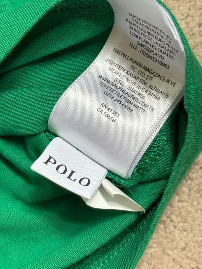T-shirt Ralph Lauren - Vert - photo numéro 7
