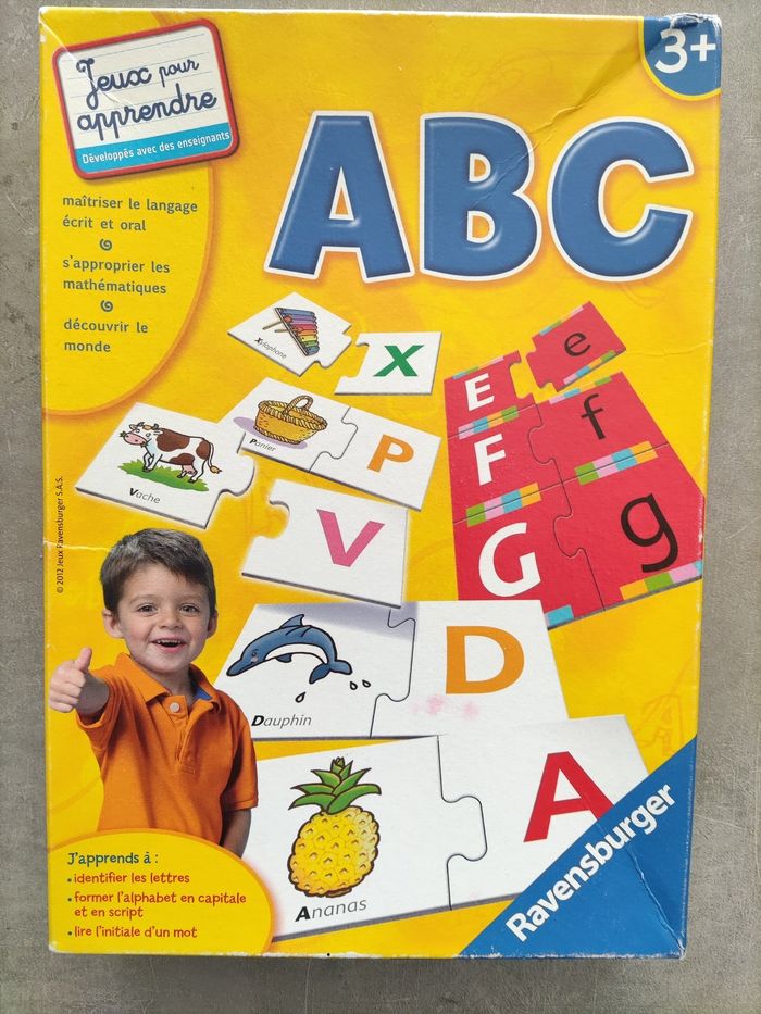 Jeu abc ravensburger enfant 3 ans et plus complet - photo numéro 2