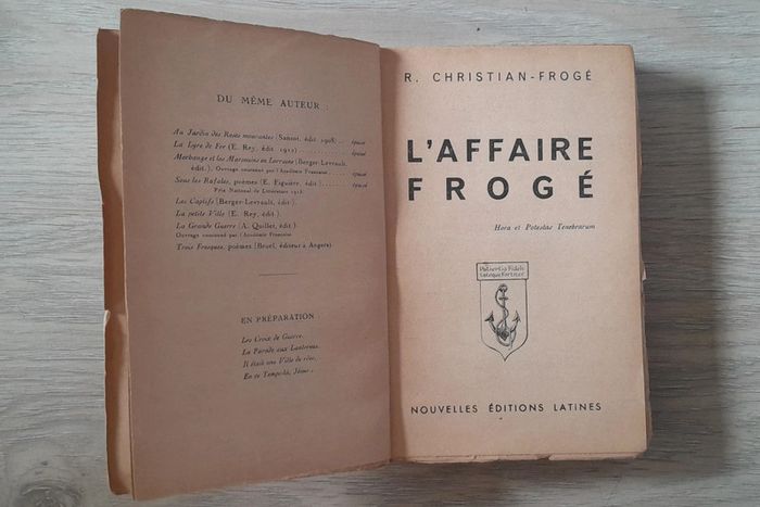 L'affaire Froge r.christian-froge - photo numéro 3