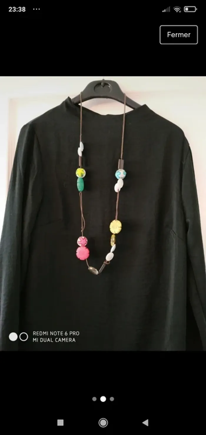 Collier camaïeu - photo numéro 3