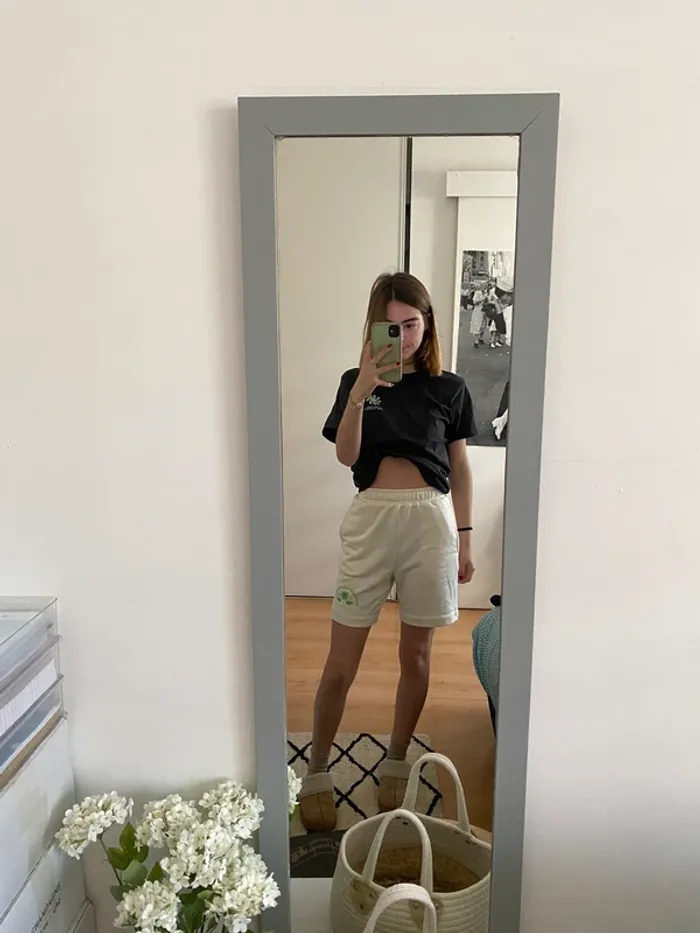 Short en jersey écru - Pimkie