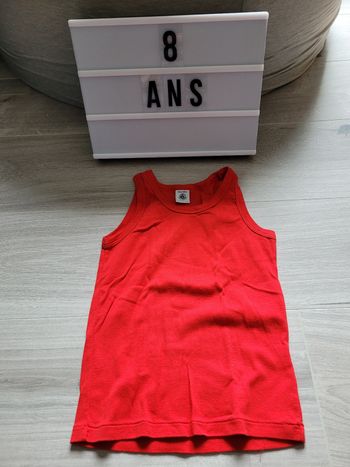 Debardeur 8 ans petit bateau