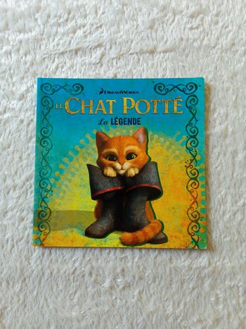 Livre Le Chat Potté La légende GJ Éditions DreamWorks