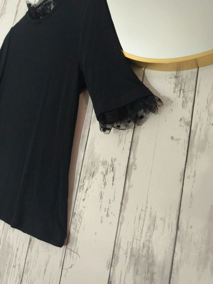 Haut dentelle Zara femme M - photo numéro 4