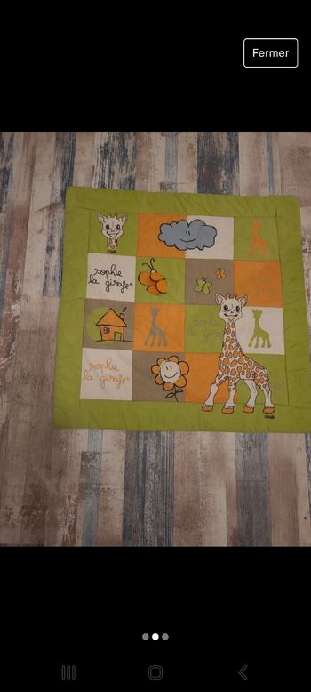 Tapis d éveil Sophie la girafe
