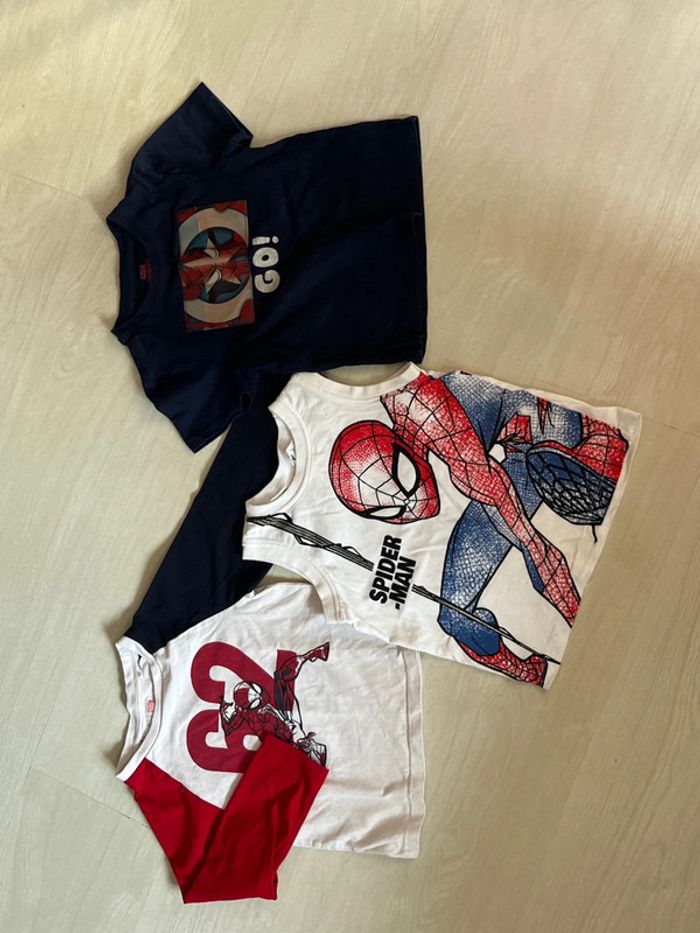 T-shirt Spiderman 3 ans