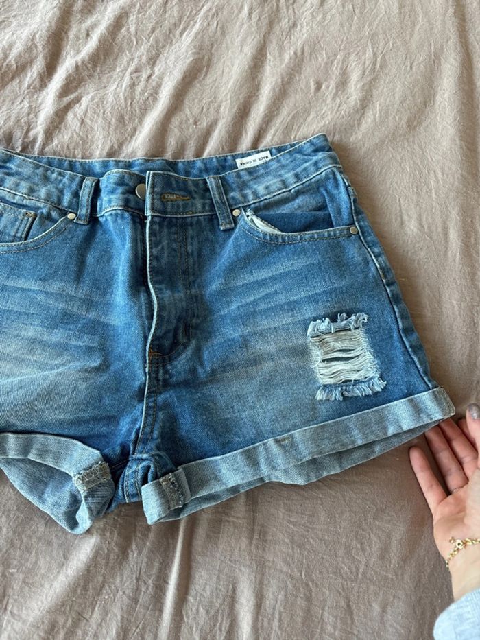 Short en jean Shein taille M - photo numéro 4