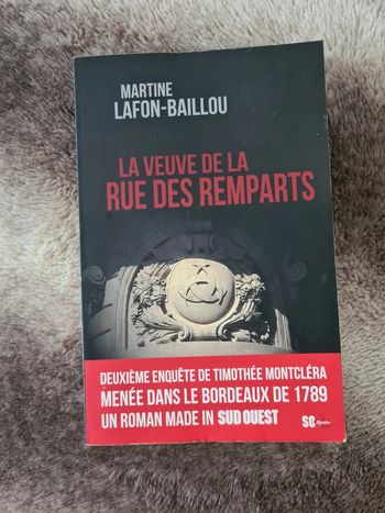 Livre La veuve de la rue des remparts