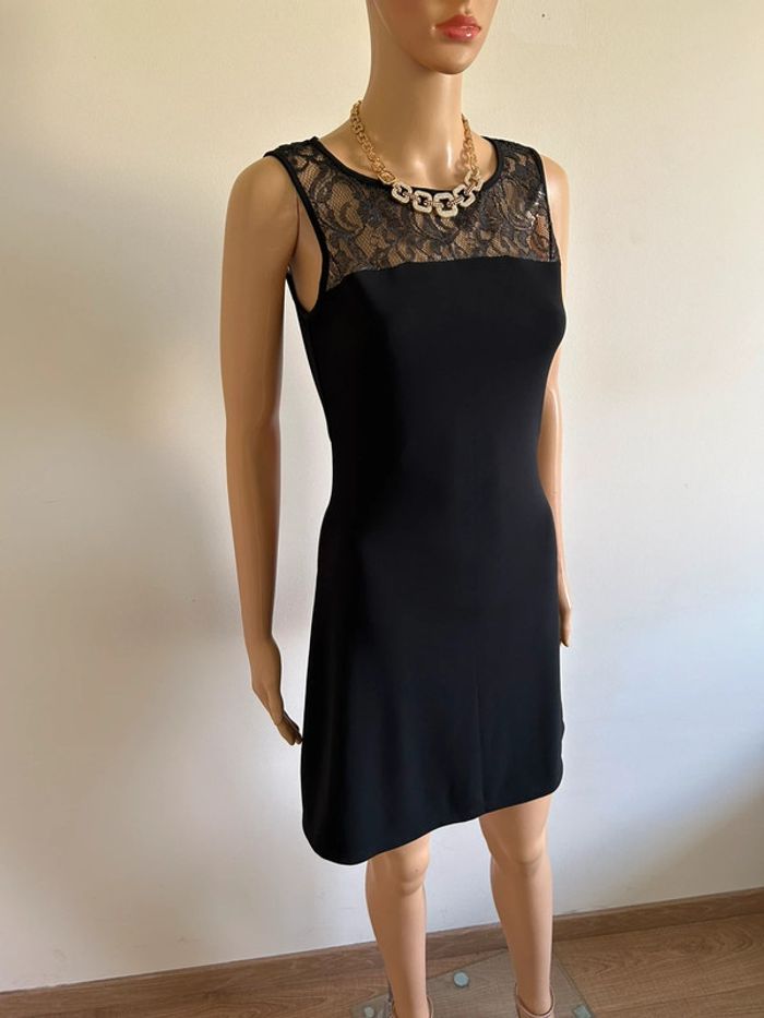 Robe noire neuve sans manches Morgan taille XS - photo numéro 2