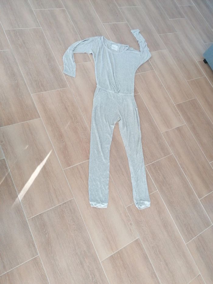 Combi pantalon fille S etam gris