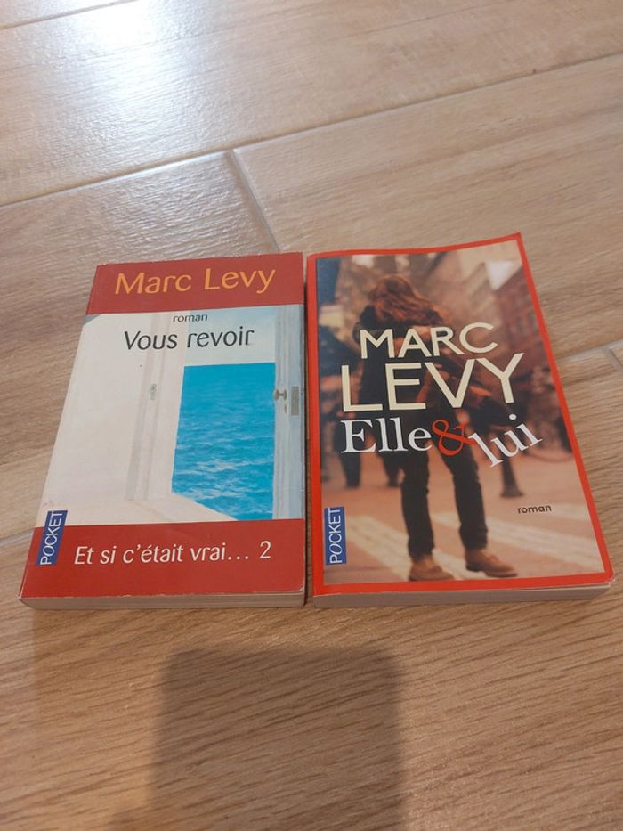 Lot de 2 livres de Marc Levy