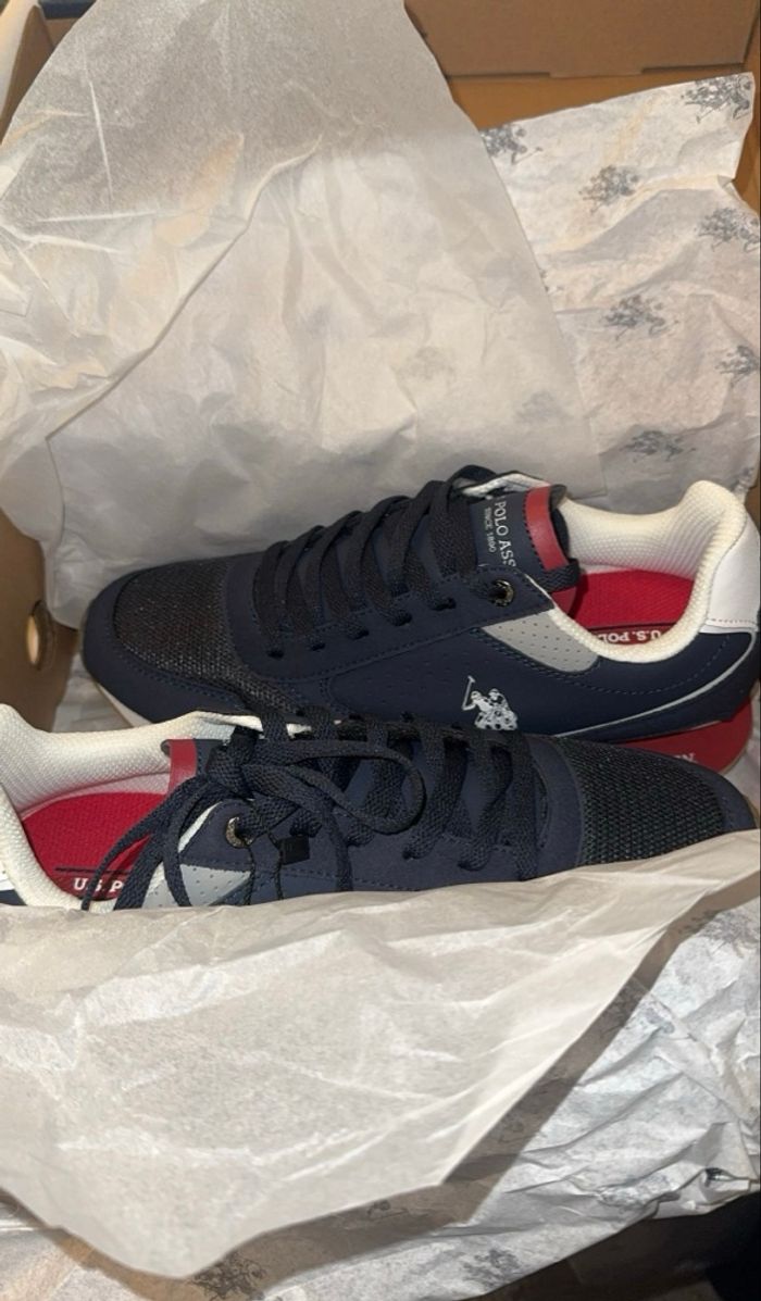 Baskets U.S. Polo Assn. neuves taille 41 - bleu marine - photo numéro 5