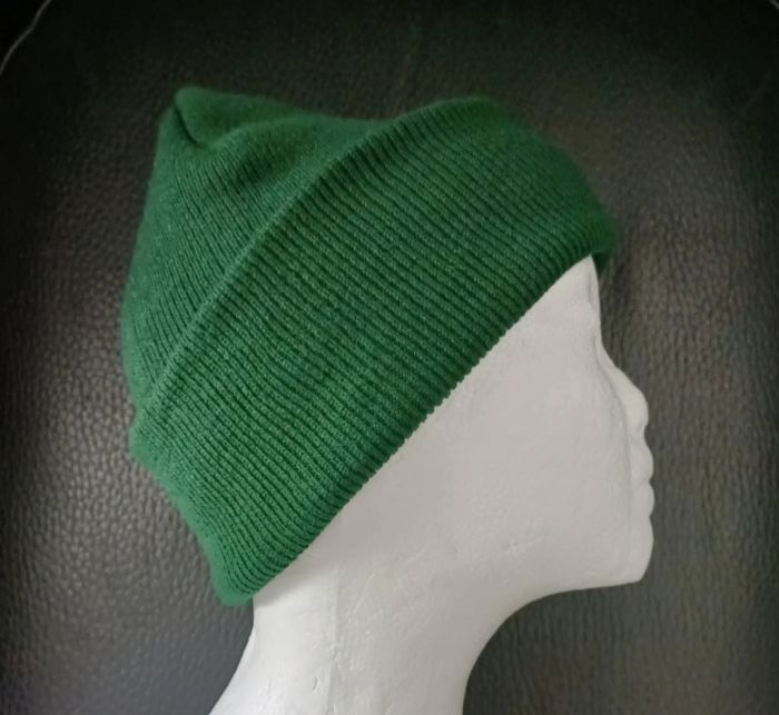 Bonnet Vert milano en 100% laine, taille unique