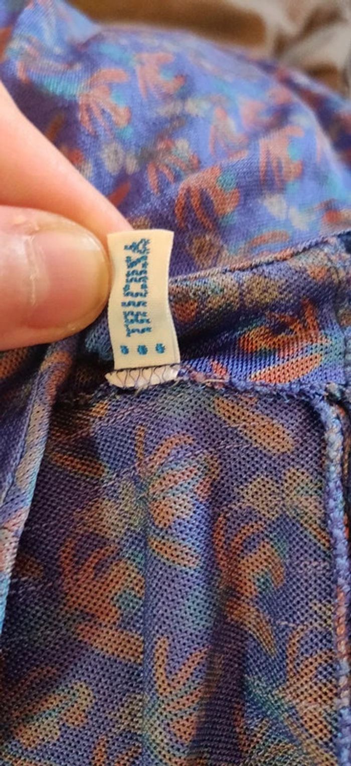 Robe vintage lilas Tricosa Paris 44 - photo numéro 4