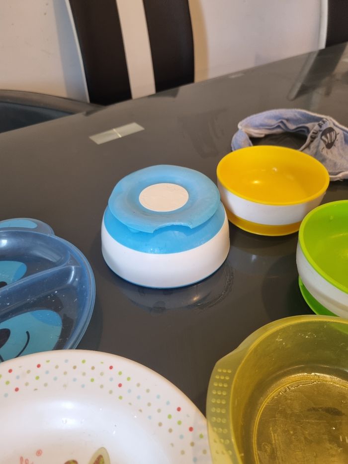 Lot vaisselle repas bébé bon etat - photo numéro 4