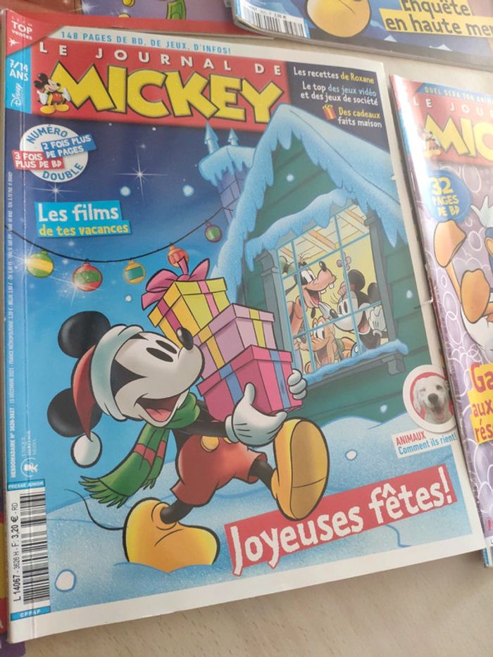 Lot de 9 journal de Mickey du 3620 au 3629 - photo numéro 7