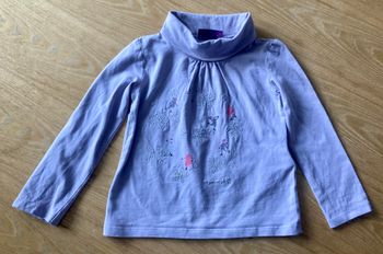 sous pull avec col imprimé patineuses