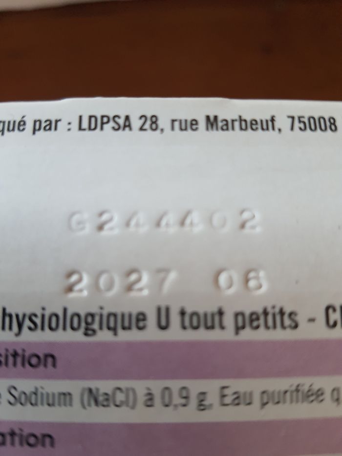 Lot de 7 boîtes  U tput petits sérum phy - photo numéro 3
