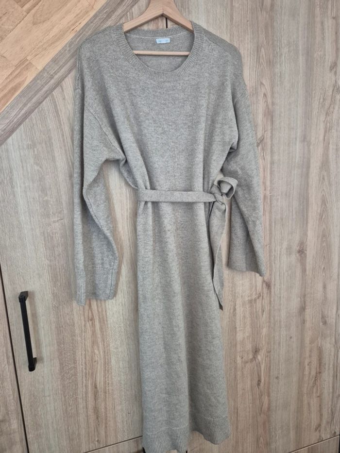 Robe de grossesse beige - photo numéro 2