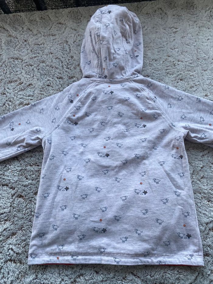Veste coton réversible Obaïbi dinosaure 3 ans 98 cm - photo numéro 11