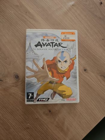 avatar le dernier maitre Nintendo wii