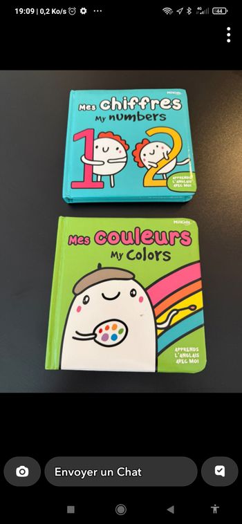 Lot de 2 Livres enfants