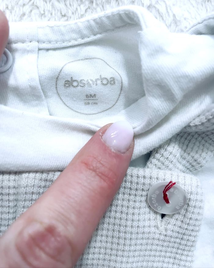 ensemble salopette « Absorba » taille 6 mois - photo numéro 3