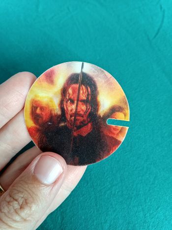 pog hologramme le seigneur des anneaux - aragorn