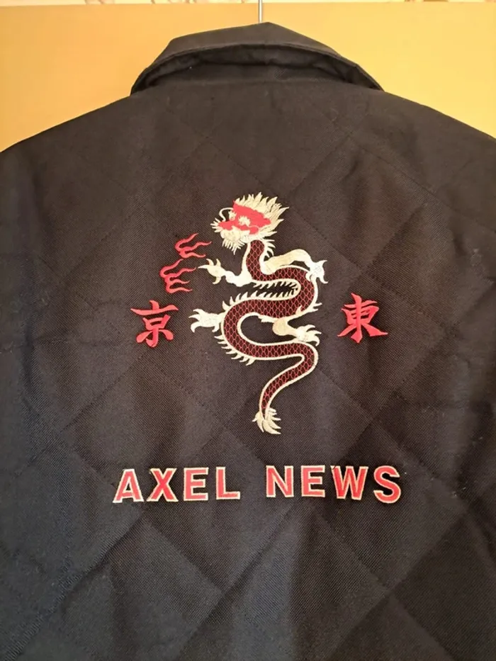 Manteau chaud qualité axel news 12 ans garçon tbe - photo numéro 7
