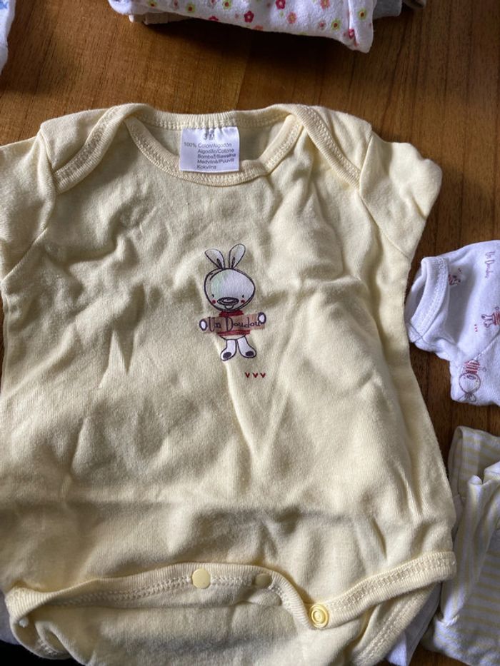 Lot de 4 bodies manche courtes - photo numéro 3