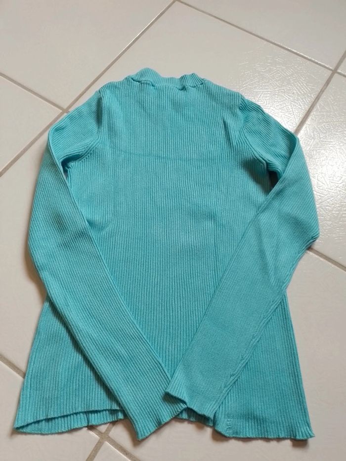 Pull femme bleu turquoise Pimkie - photo numéro 8