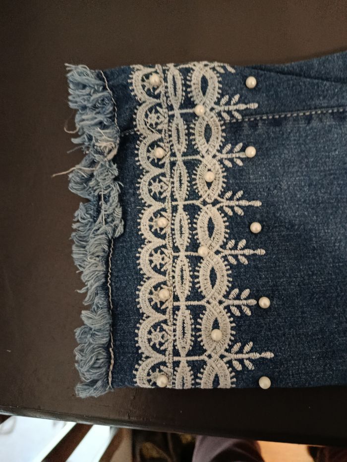 Jean femme 7/8 taille 50 - photo numéro 2