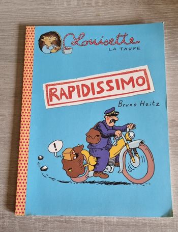 Louisette La Taupe Rapidissimo Ecoledesmax  Bon Etat