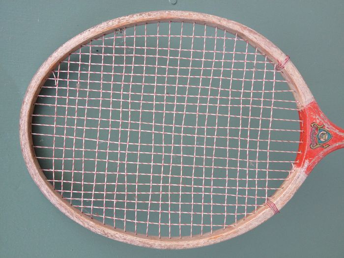 Accessoire de sport raquette de badminton en bois - photo numéro 2