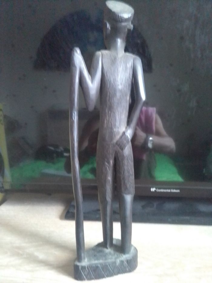 Ancienne statuette de patriarche d'Antioche - photo numéro 4
