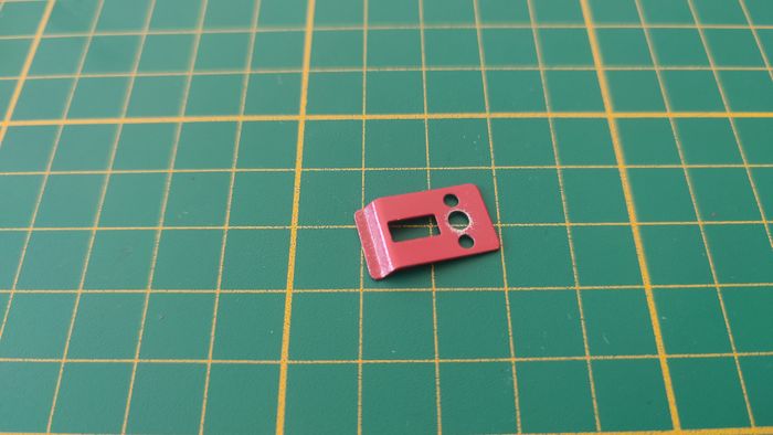 Fixation intérieur de porte pièce détachée miniature Burago Bburago Ferrari F40 1/18 1/18e 1/18ème #